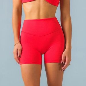 NWT ACTA ♥️ Hot Red Evo Short 5" Medium